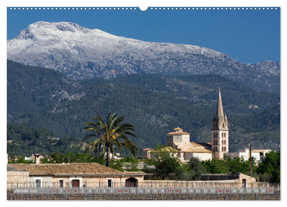 Balearen - Mallorca, Menorca, Ibiza und Formentera (CALVENDO Premium Wandkalender 2026)