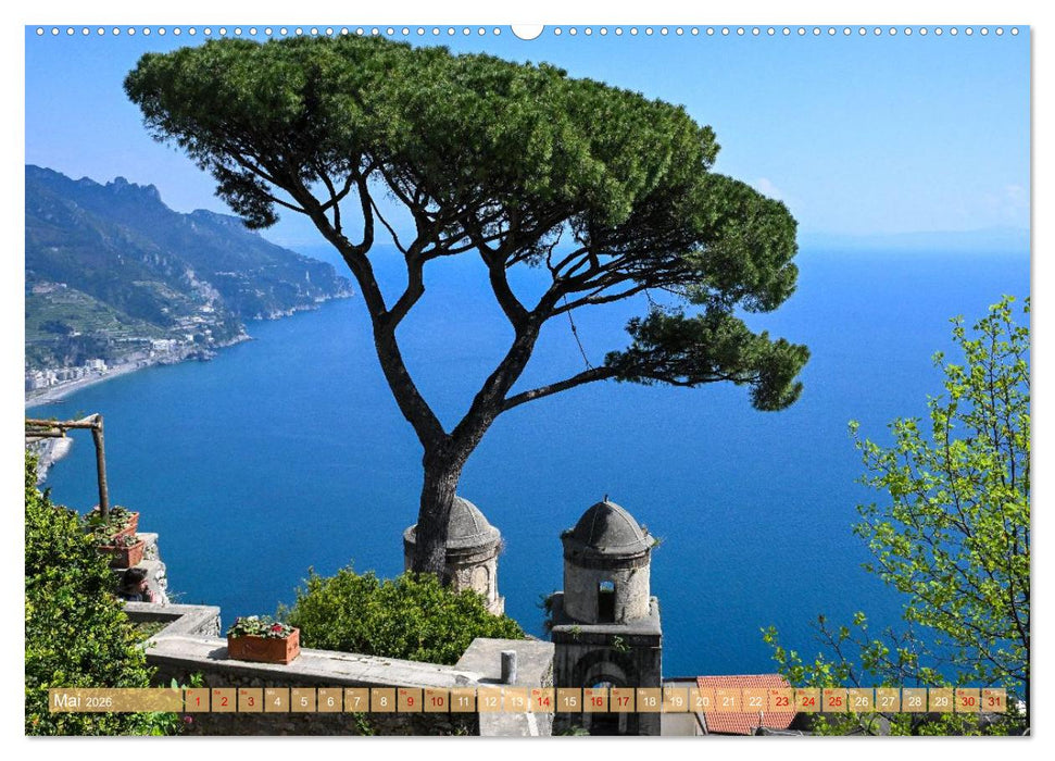 Sehnsuchtsort Amalfiküste (CALVENDO Premium Wandkalender 2026)