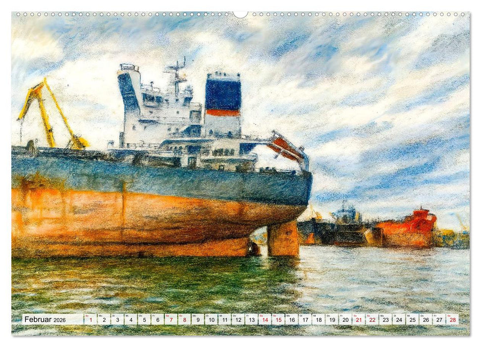 Danzig entdecken - Sehenswürdigkeiten der polnischen Hansestadt (CALVENDO Premium Wandkalender 2026)