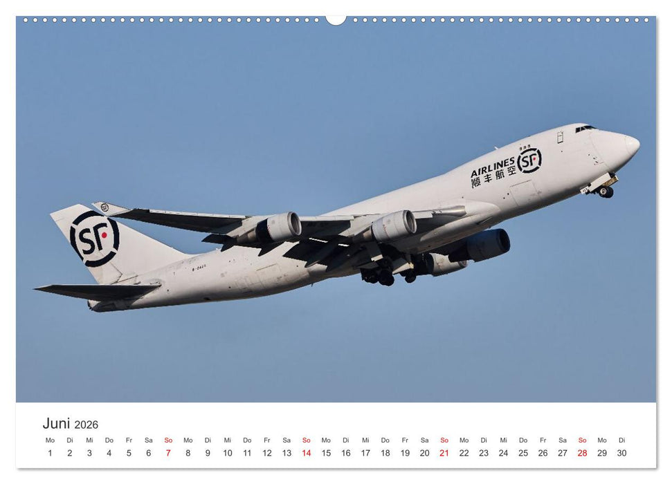 Frankfurt Airport - EDDF (CALVENDO Premium Wandkalender 2026)
