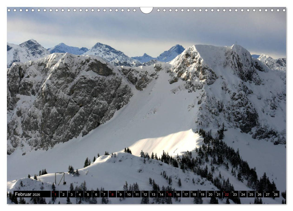 Allgäuer Bergblicke - Frei fühlen, frei denken, loslassen... (CALVENDO Wandkalender 2026)