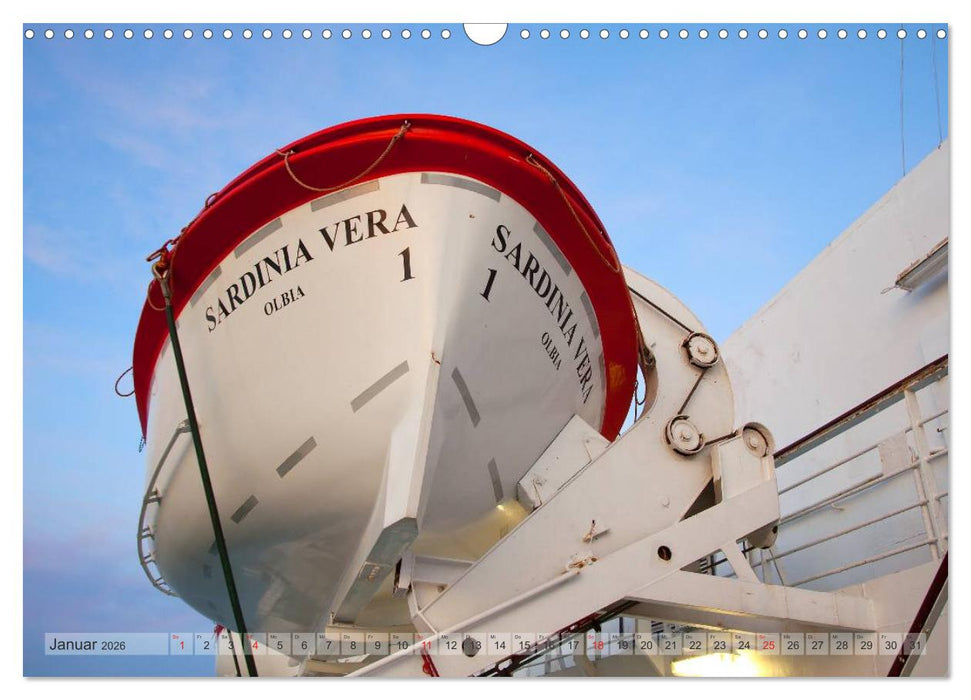 Sardinien Sardigna Sardegna Sardenya 2026 (CALVENDO Wandkalender 2026)