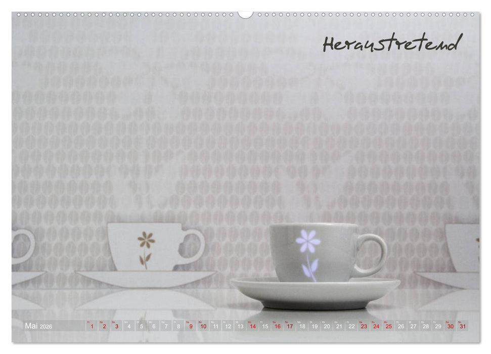 Aufblühendes Aroma (CALVENDO Wandkalender 2026)