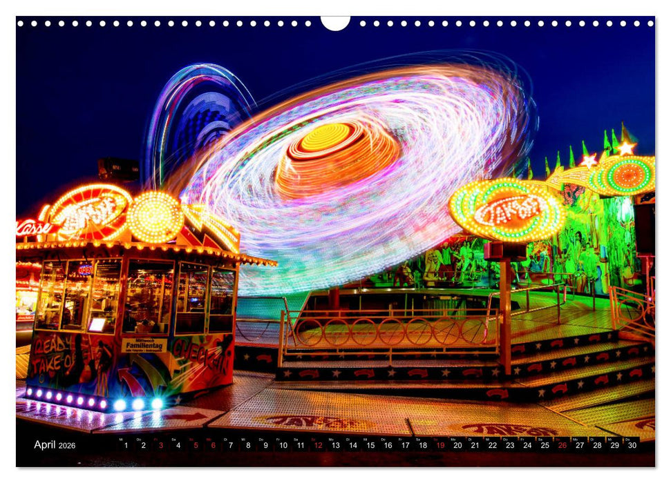 Kassel bei Nacht (CALVENDO Wandkalender 2026)