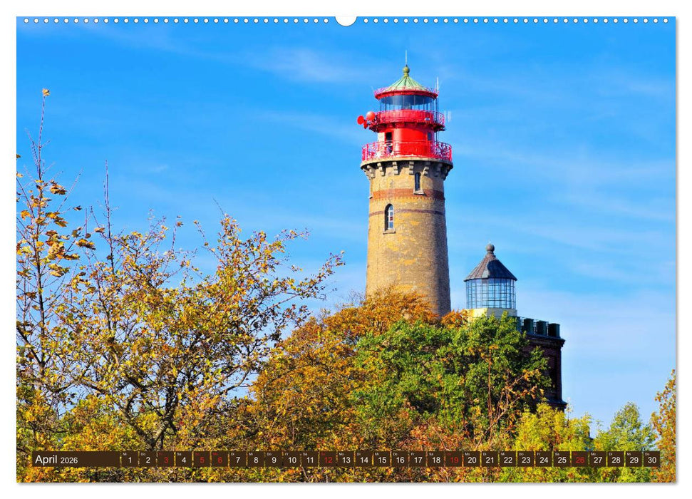 Kap Arkona und das alte Fischerdorf Vitt (CALVENDO Wandkalender 2026)