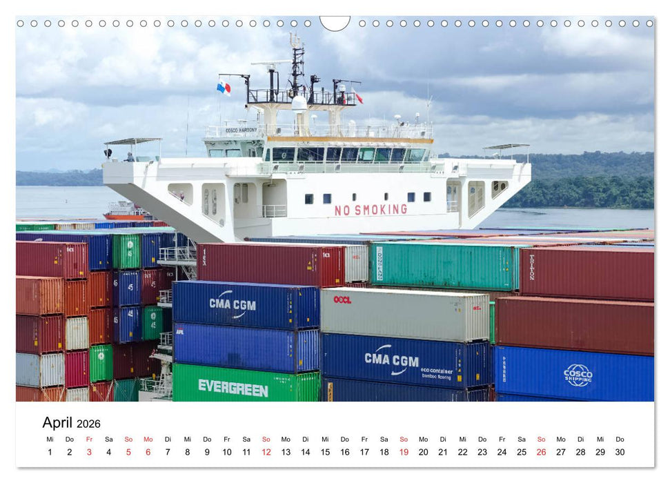 Panamakanal - Zwischen Atlantik und Pazifik (CALVENDO Wandkalender 2026)