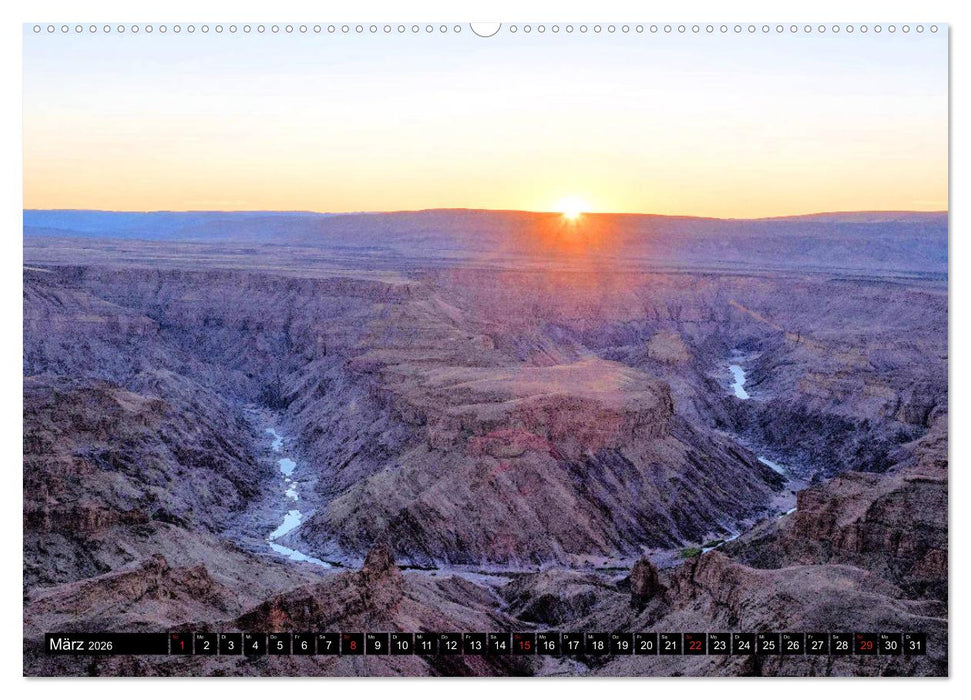 Südliches Afrika - Vom Kap bis zu den Victoria Fällen (CALVENDO Wandkalender 2026)