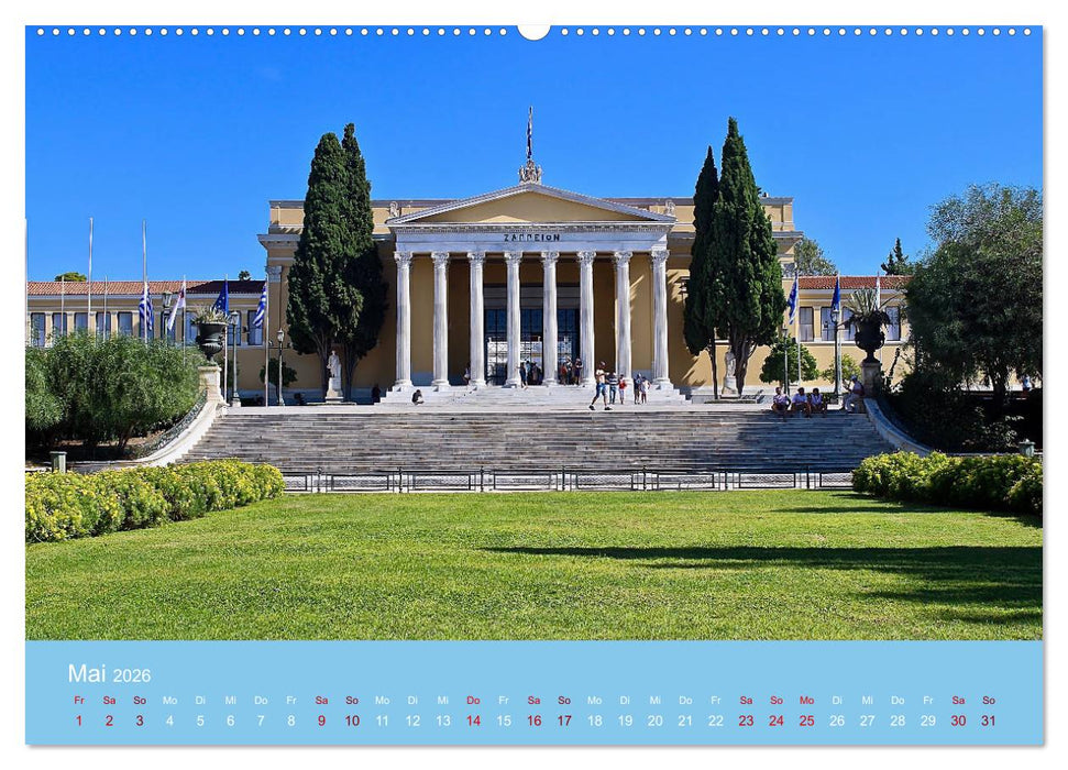 Geliebtes Athen (CALVENDO Wandkalender 2026)