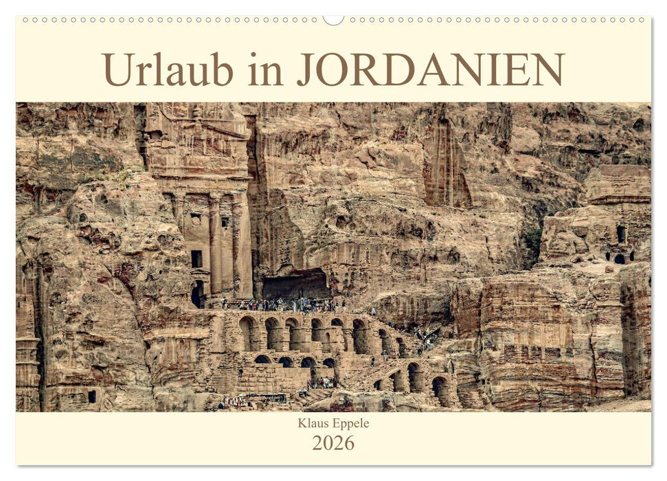 Urlaub in JORDANIEN (CALVENDO Wandkalender 2026)