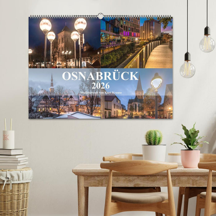 Stadtportrait Osnabrück (CALVENDO Wandkalender 2026)