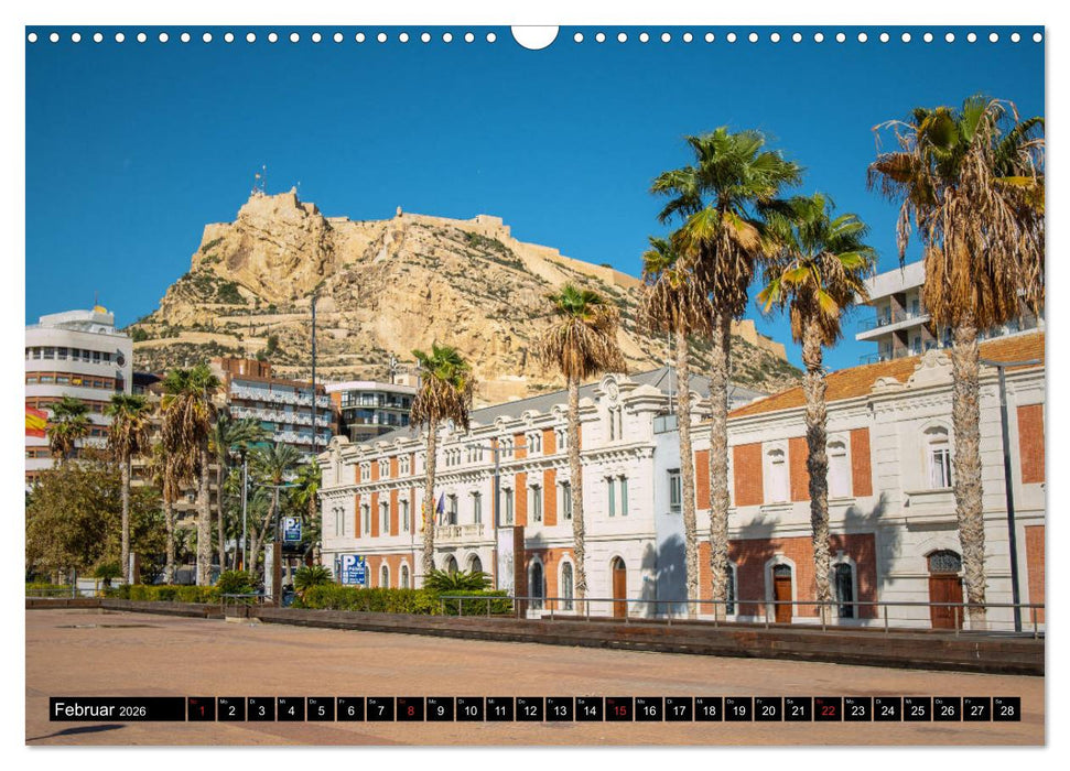 ALICANTE INSIDE - Monatskalender über die Stadt Alicante (CALVENDO Wandkalender 2026)