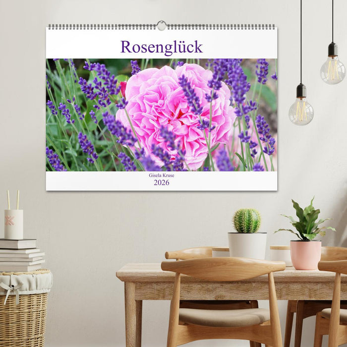 Rosenglück (CALVENDO Wandkalender 2026)