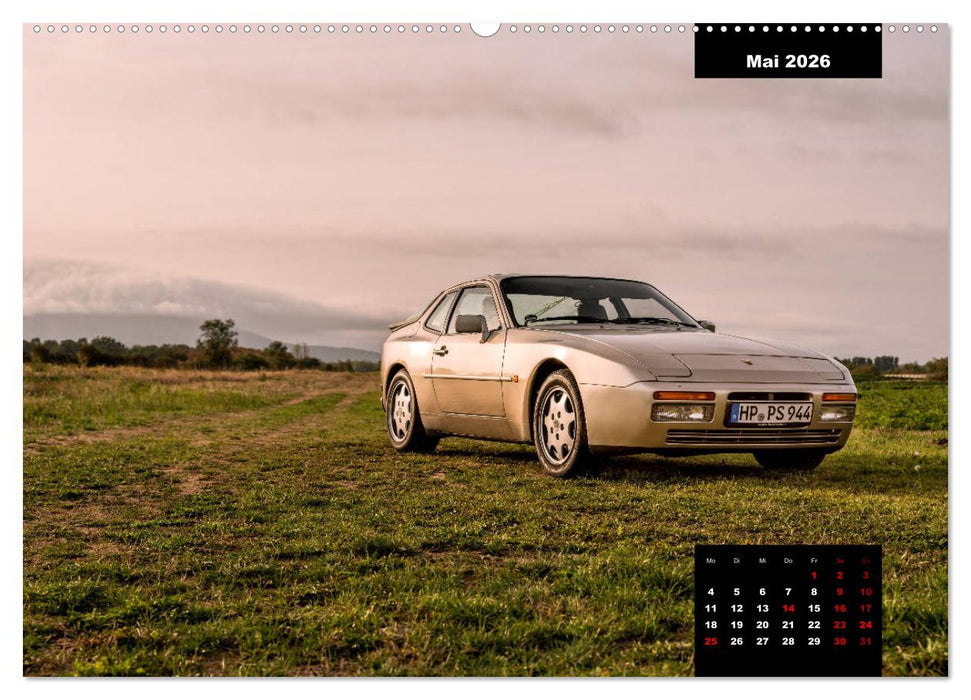 ´89 Porsche 944 S2 (CALVENDO Wandkalender 2026)