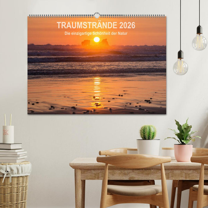 Kalender Traumstrände 2026 (CALVENDO Wandkalender 2026)