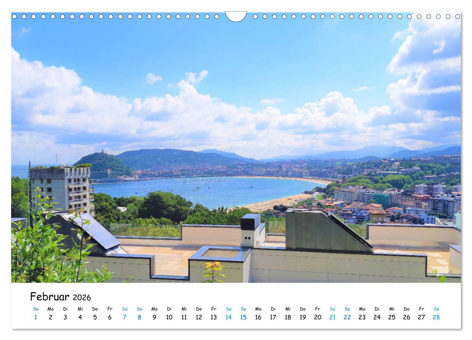 Camino del Norte - Ein Weg ohne Worte (CALVENDO Wandkalender 2026)