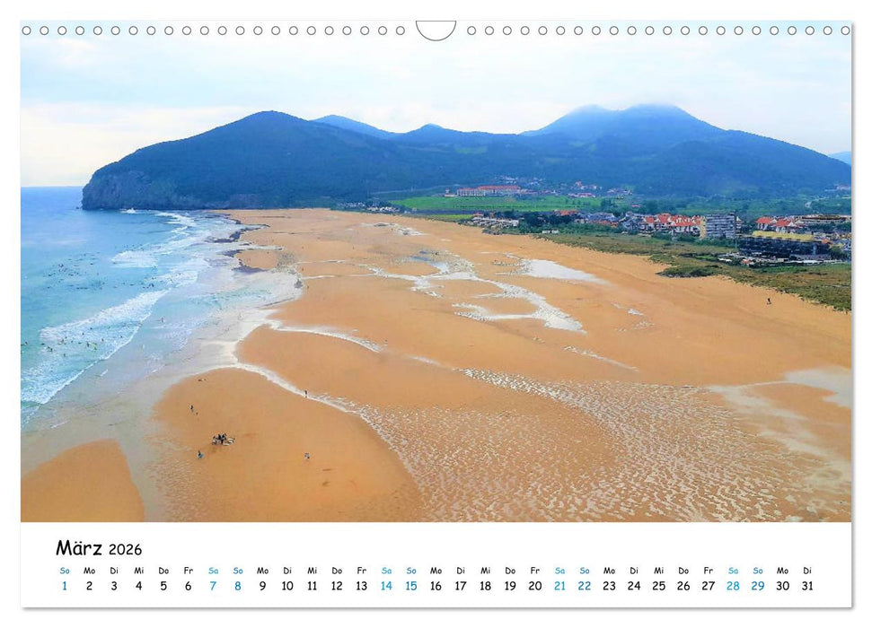 Camino del Norte - Ein Weg ohne Worte (CALVENDO Wandkalender 2026)