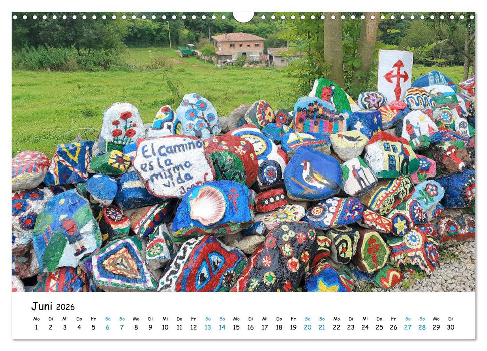 Camino del Norte - Ein Weg ohne Worte (CALVENDO Wandkalender 2026)