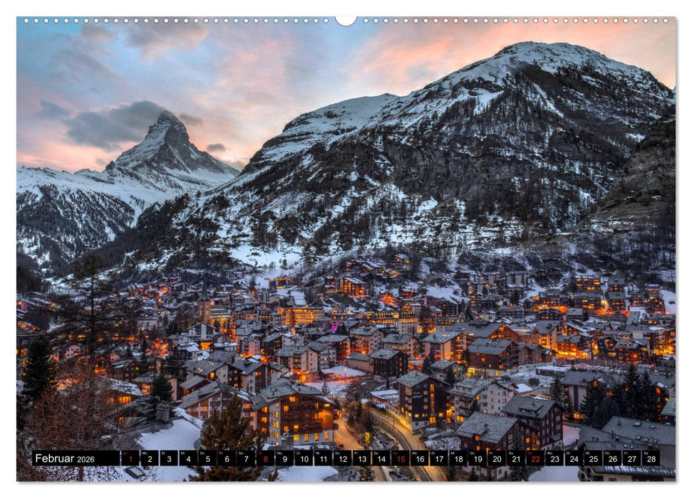 Fotoreise Europa, 12 Must-Visit-Orte von Nord- nach Südeuropa (CALVENDO Wandkalender 2026)