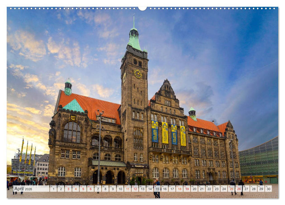 Chemnitz Impressionen (CALVENDO Wandkalender 2026)