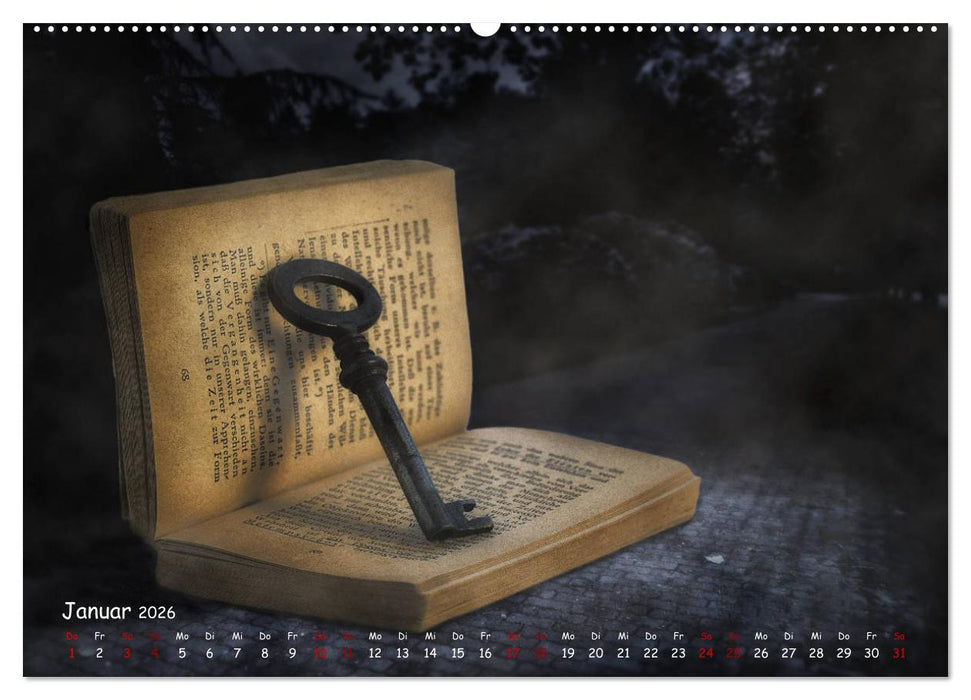 Die Geschichten des Schlüssels (CALVENDO Wandkalender 2026)