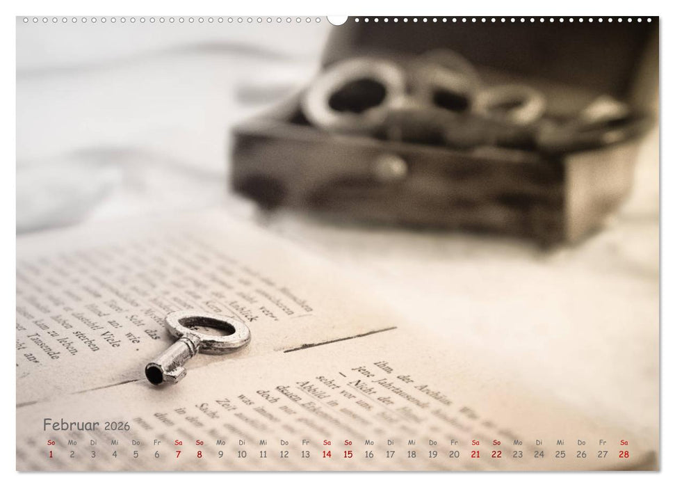 Die Geschichten des Schlüssels (CALVENDO Wandkalender 2026)