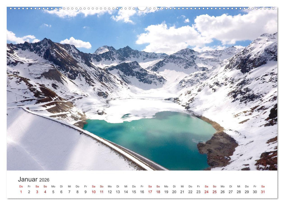 Österreich - Einzigartige Landschaften im Land der Berge. (CALVENDO Wandkalender 2026)