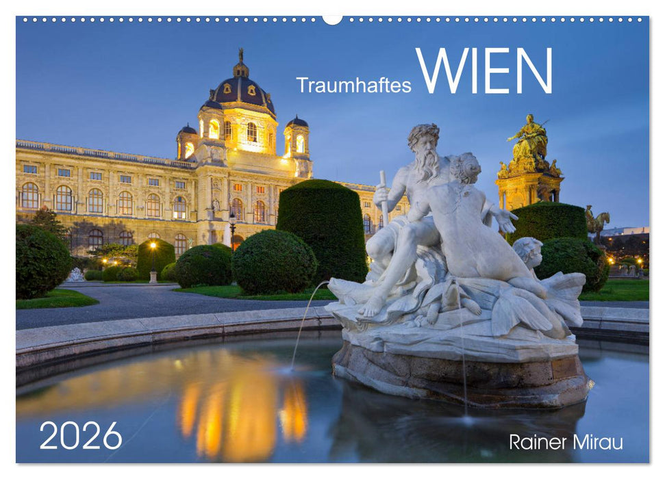 Traumhaftes Wien 2026 (CALVENDO Wandkalender 2026)