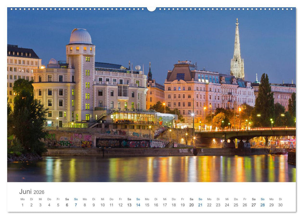 Traumhaftes Wien 2026 (CALVENDO Wandkalender 2026)