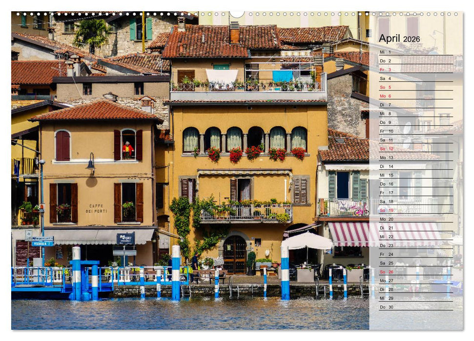 Impressionen vom Iseosee (CALVENDO Wandkalender 2026)