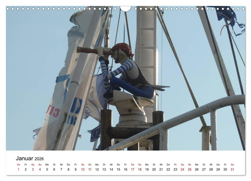 Impressionen von der Kieler Förde (CALVENDO Wandkalender 2026)