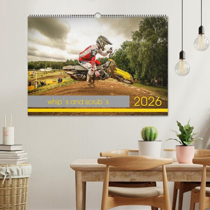 whip`s and scrub`s (CALVENDO Wandkalender 2026)