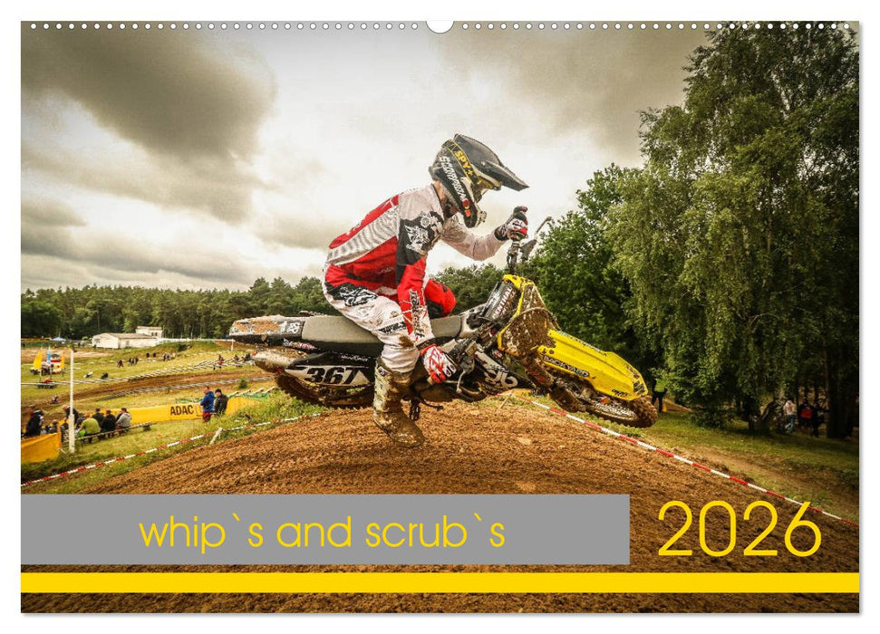 whip`s and scrub`s (CALVENDO Wandkalender 2026)