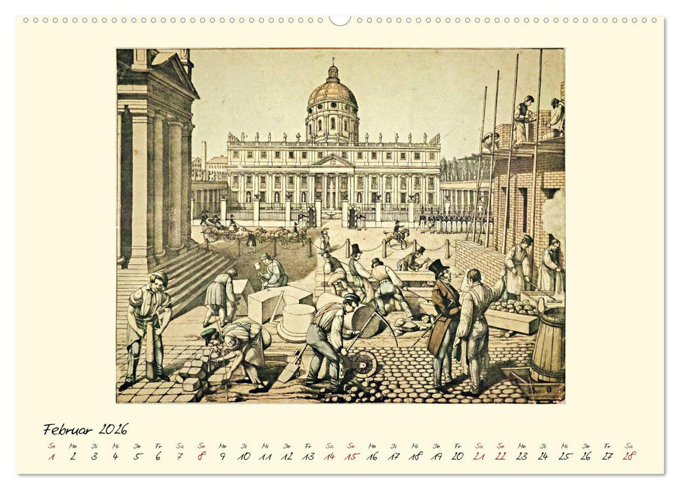 Alltagsleben der Biedermeier-Zeit (CALVENDO Wandkalender 2026)