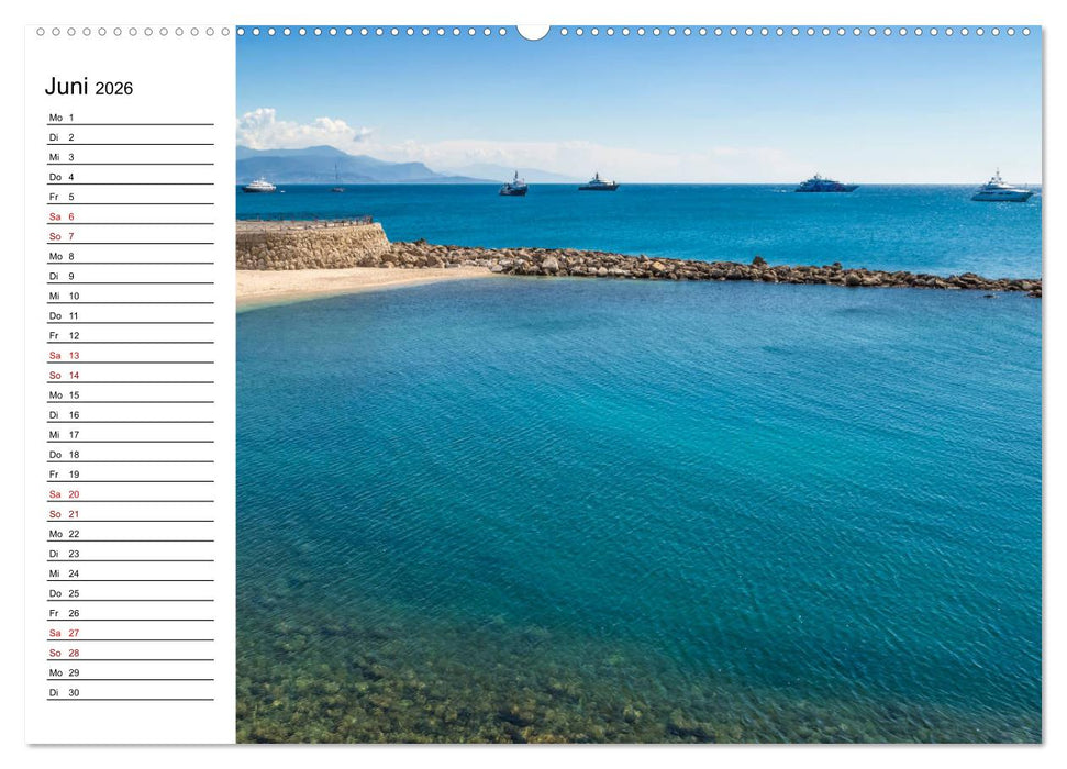 ANTIBES Idyllische Impressionen (CALVENDO Wandkalender 2026)
