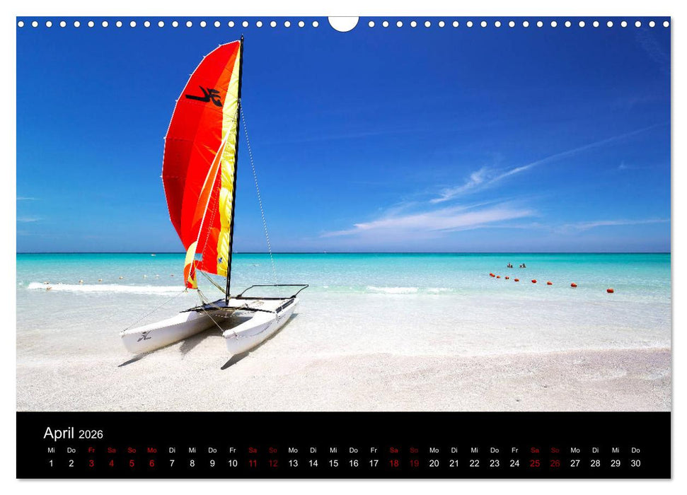 Kuba Varadero 2026 Leben im Paradies (CALVENDO Wandkalender 2026)