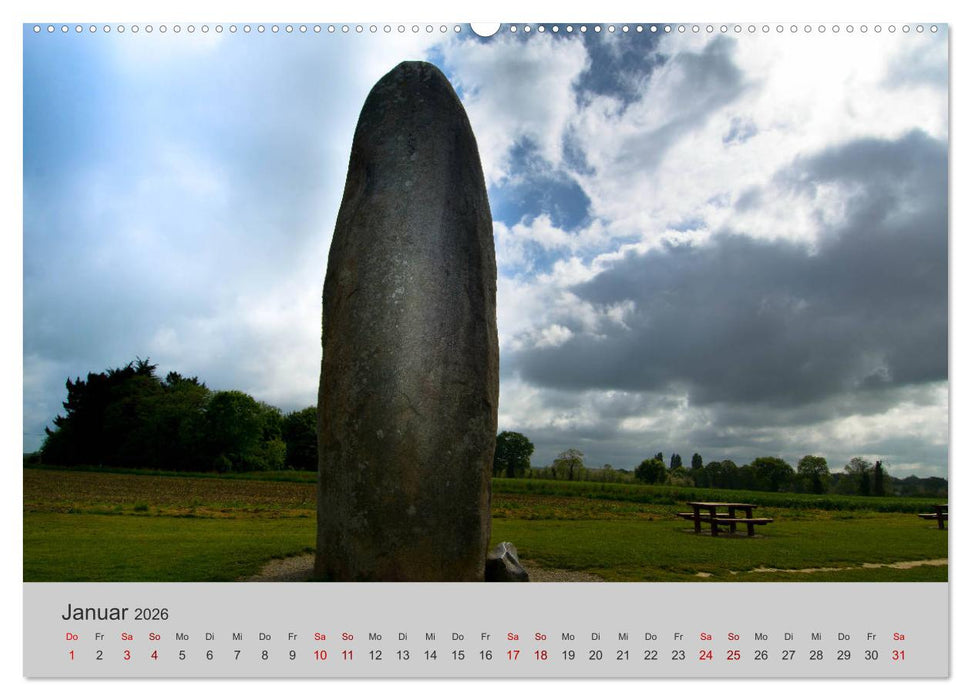 Die Schönheit der Bretagne (CALVENDO Wandkalender 2026)