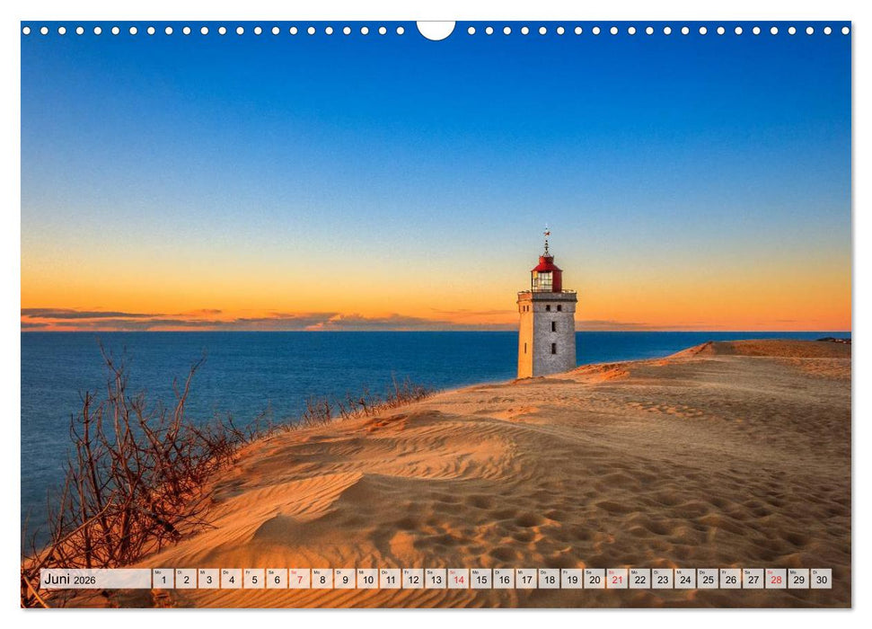 Leuchttürme des Nordens (CALVENDO Wandkalender 2026)
