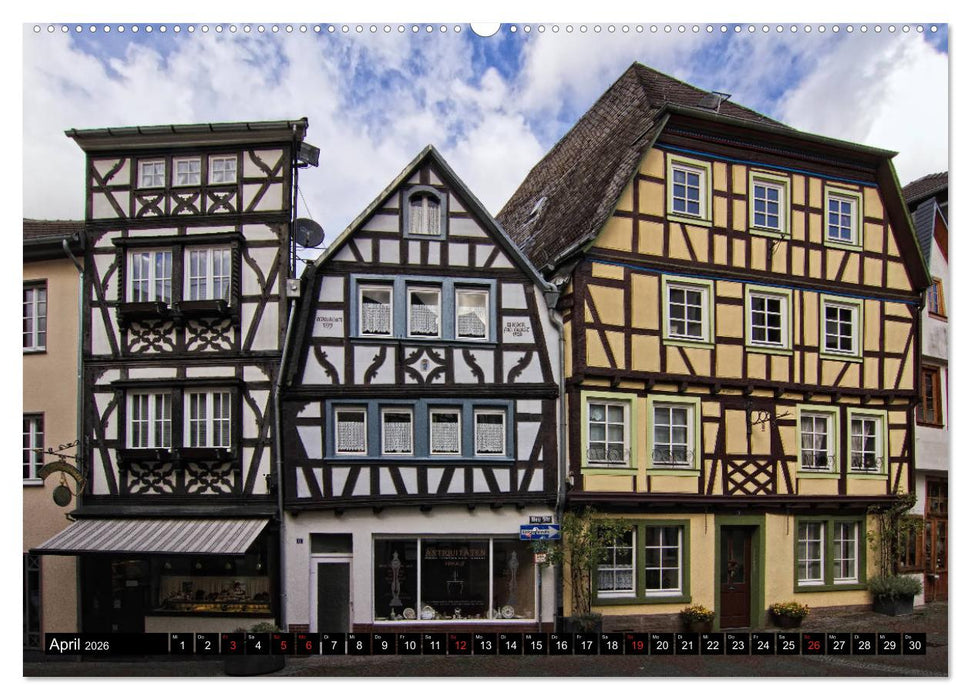 Stadtansichten, Linz am Rhein die bunte Stadt (CALVENDO Wandkalender 2026)