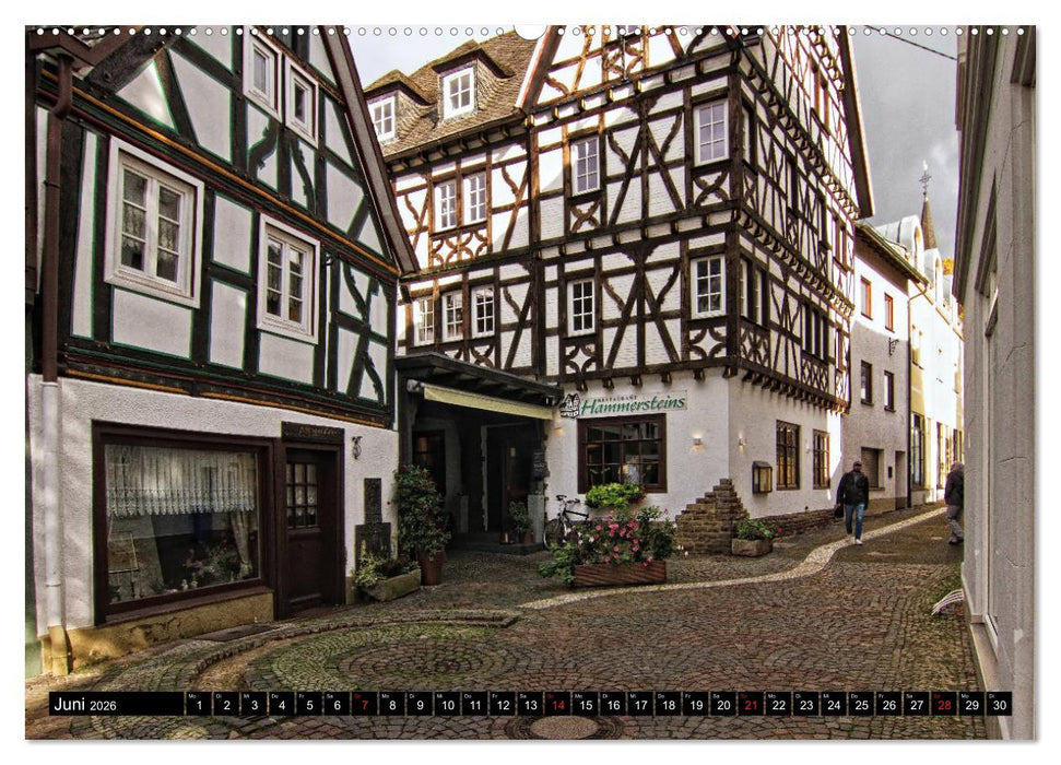 Stadtansichten, Linz am Rhein die bunte Stadt (CALVENDO Wandkalender 2026)