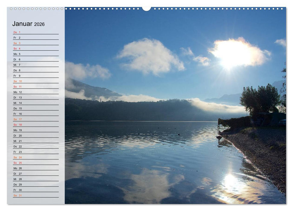 Caldonazzo See (CALVENDO Wandkalender 2026)
