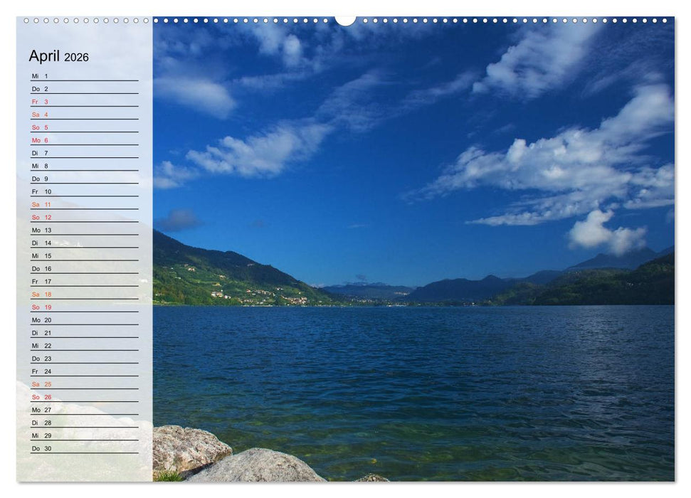 Caldonazzo See (CALVENDO Wandkalender 2026)