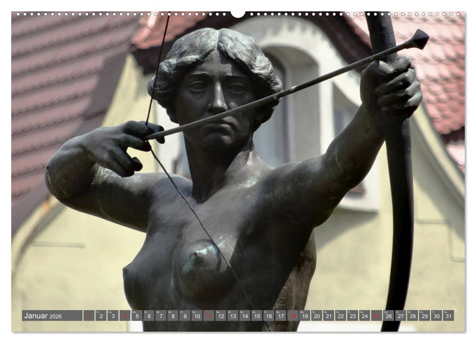 Bogenschießen. Sport - Spaß - Spannung (CALVENDO Wandkalender 2026)