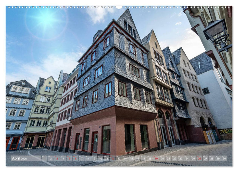 Frankfurts Neue Altstadt (CALVENDO Wandkalender 2026)