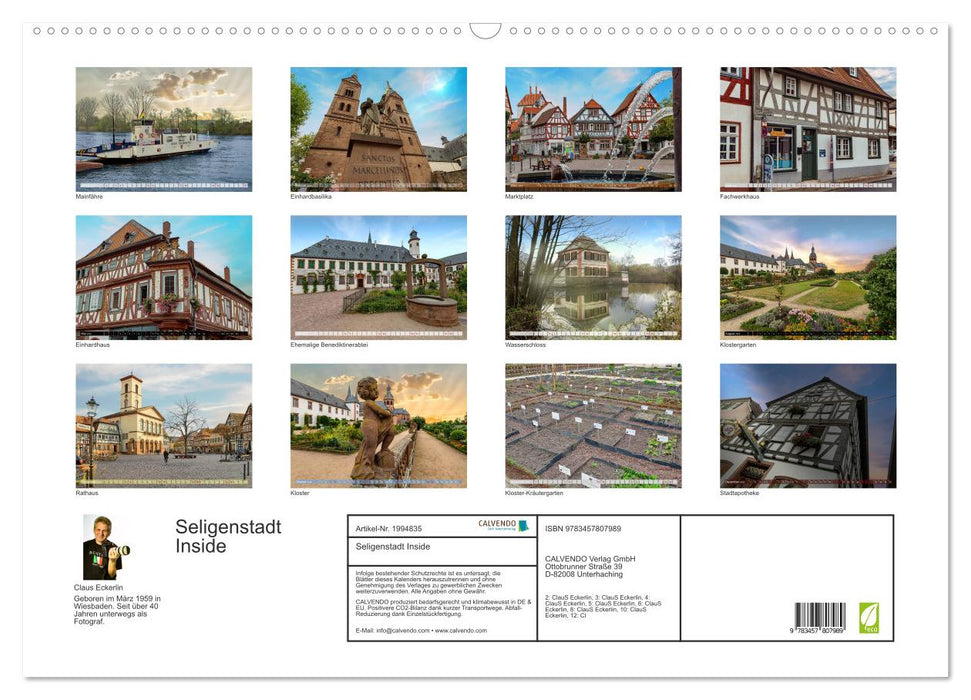Seligenstadt Inside (CALVENDO Wandkalender 2026)