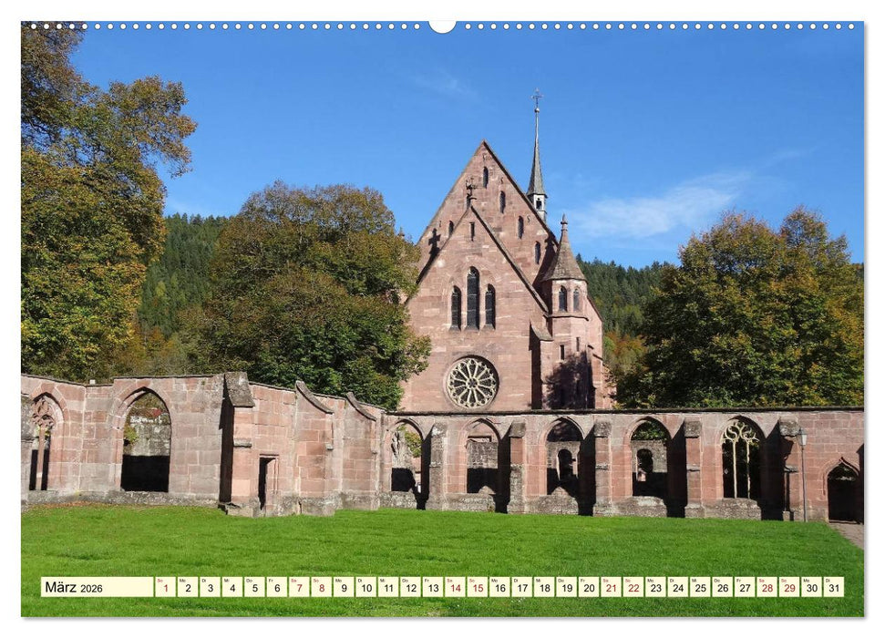 Sehenswertes im Schwaben-Land (CALVENDO Wandkalender 2026)