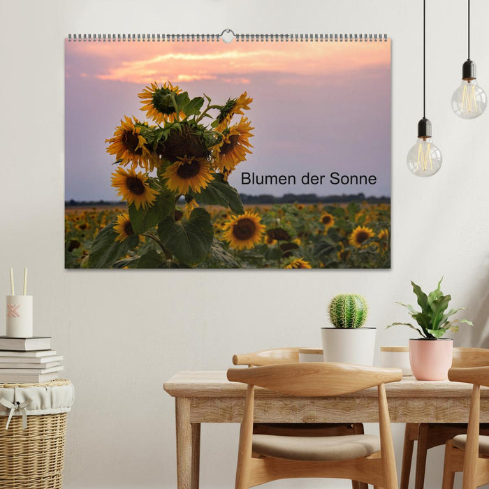 Blumen der Sonne (CALVENDO Wandkalender 2026)