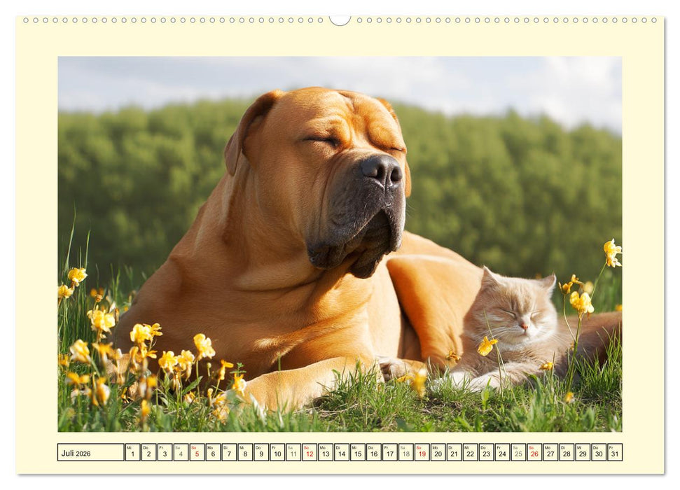 Der Tosa Inu. Japans legendärer Mastiff (CALVENDO Premium Wandkalender 2026)
