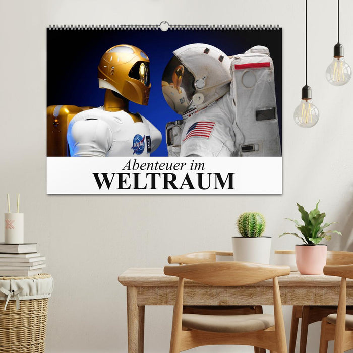 Abenteuer im Weltraum (CALVENDO Wandkalender 2026)
