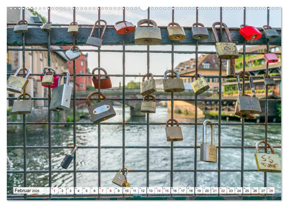 Romantisches Straßburg (CALVENDO Wandkalender 2026)