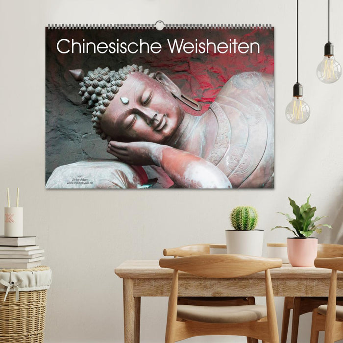 Chinesische Weisheiten (CALVENDO Wandkalender 2026)
